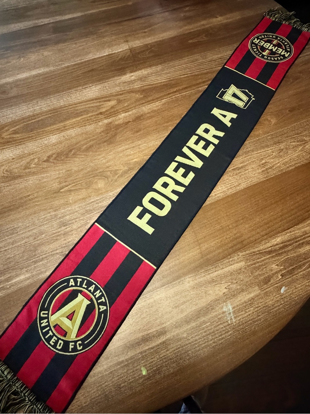 New Atlanta United Soccer scarf